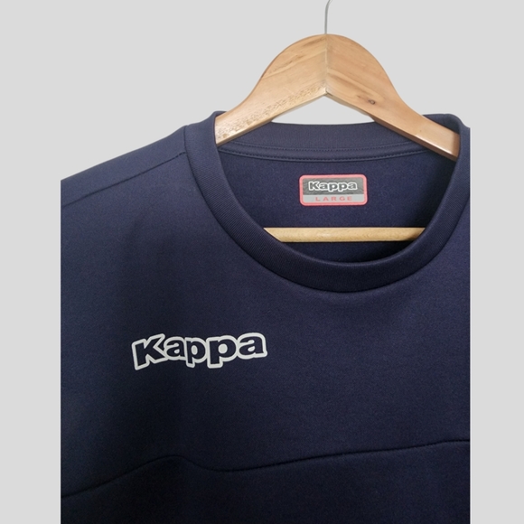 NWOT Kappa Navy Blue Crew Neck Sweatshirt in Large - Picture 3 of 6